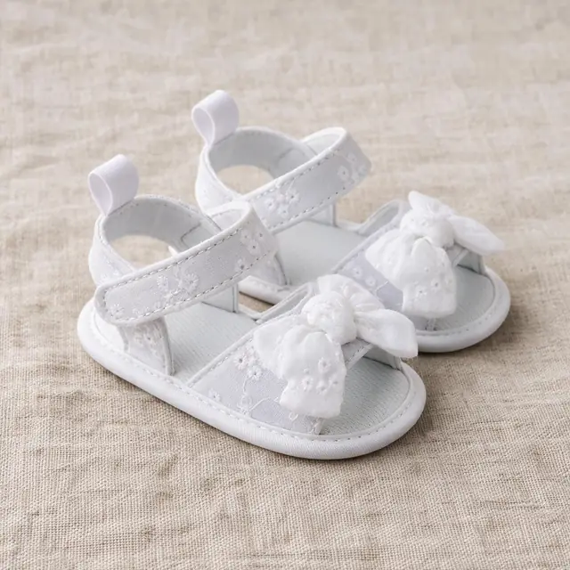 Rosebud Broderie Sandals