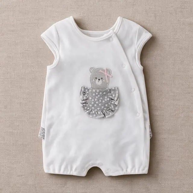 Rosebud Pocket Romper