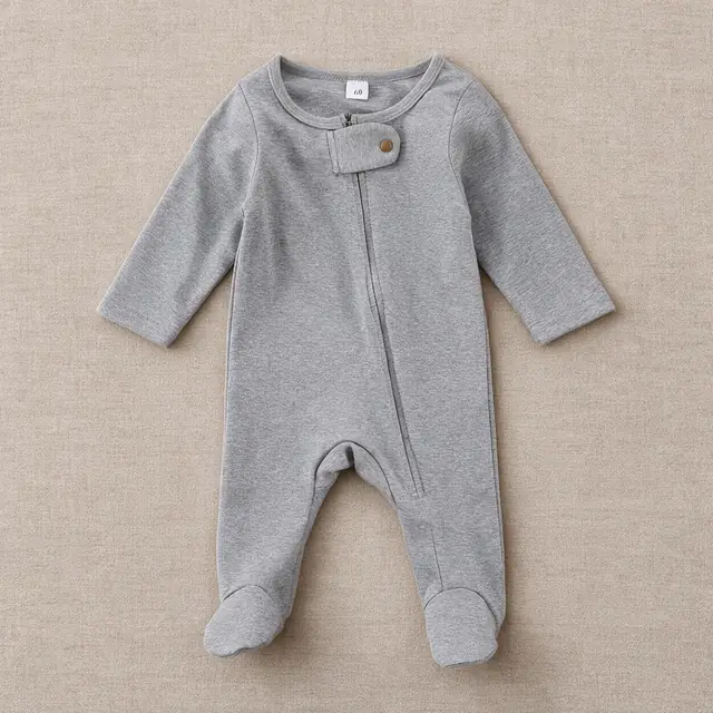Neck Tab Footed Sleepsuit