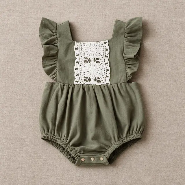 Filigree Bubble Romper