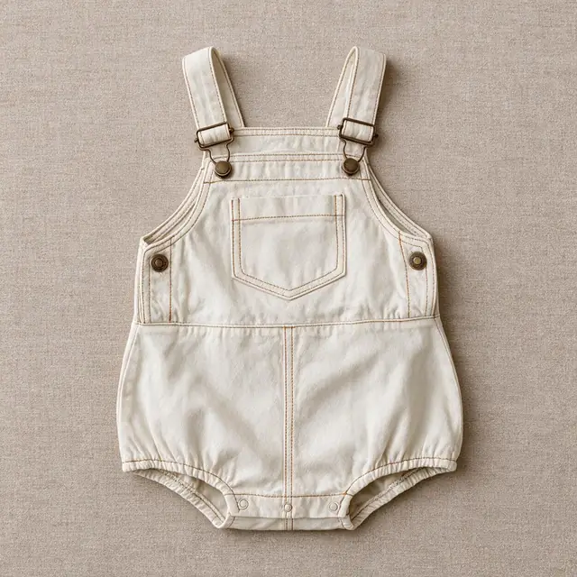 Buckle Strap Overalls