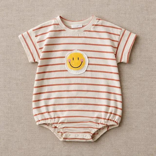 Ticking Smile Bubble Romper