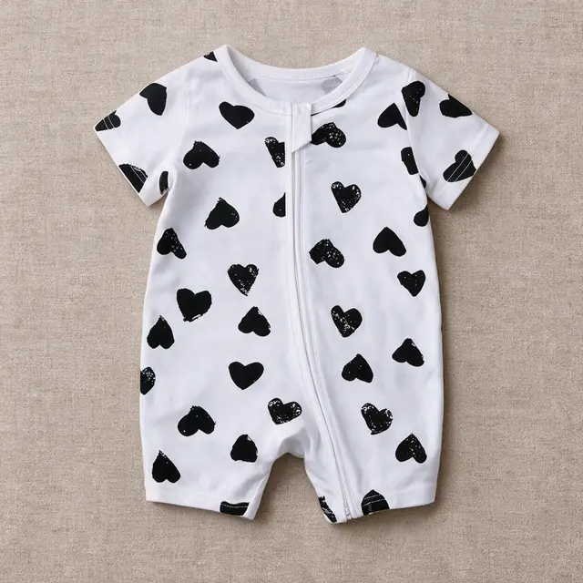 Sweetheart Zip Romper