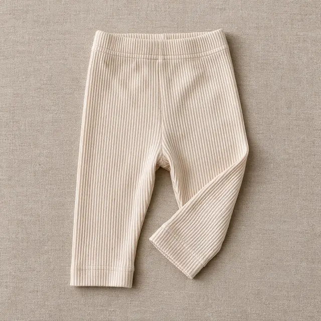 Ribbed Ankle Pants