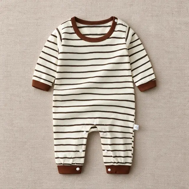 Bunting Stripe Romper