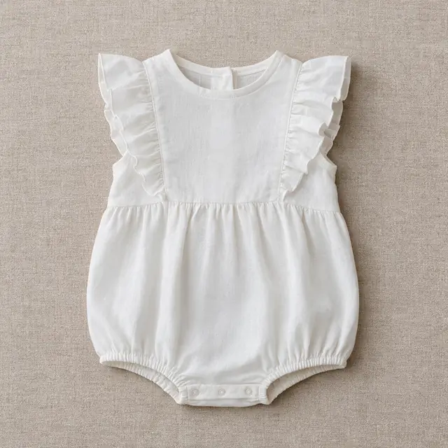 Petal Flutter Bubble Romper