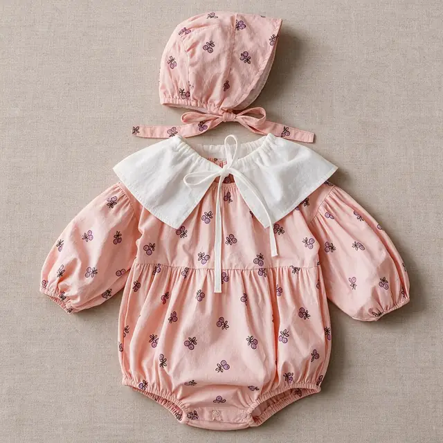 Sunday Primrose Bubble Romper Set