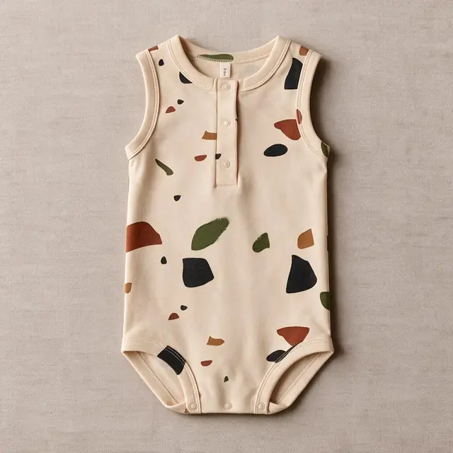 Pebble Placket Bodysuit