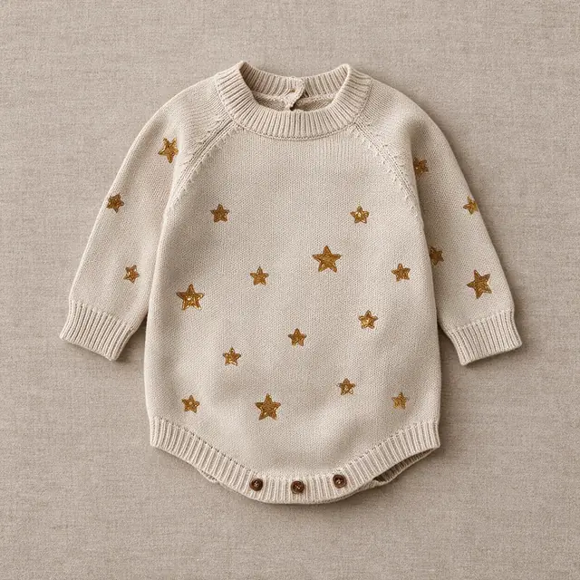 Star-Stitch Bubble Romper