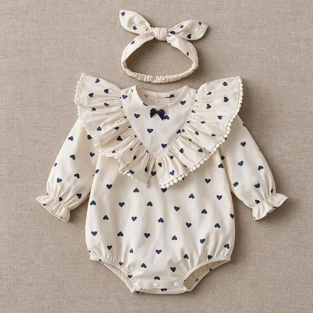 Sweetheart Petal Romper
