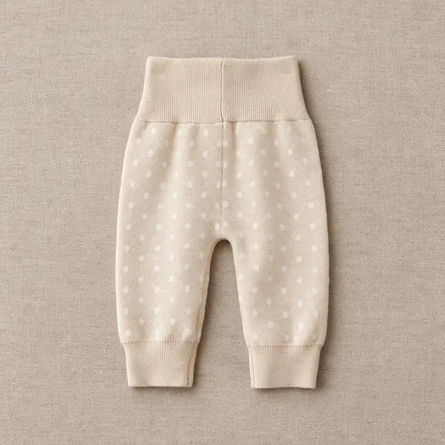 Pebble-Dot Ankle Leggings