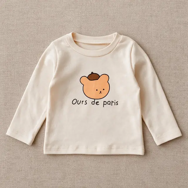 Teddy Storybook Long Sleeve Top