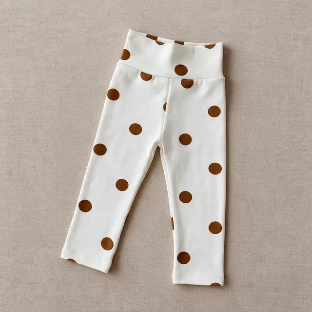 Pebble Dot High-Waist Leggings