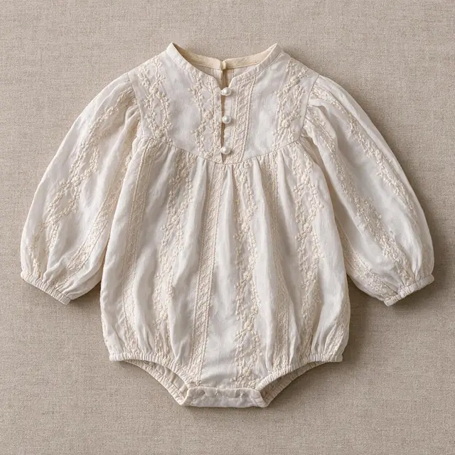 Willow Vine Bubble Romper