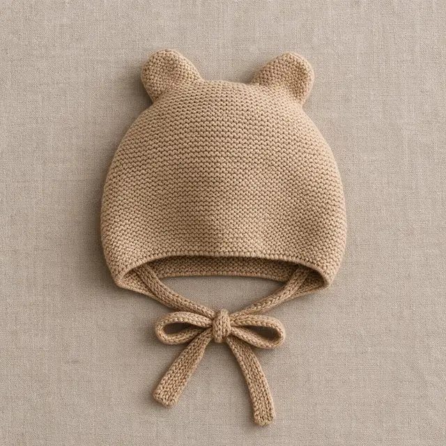 Garter Bow Bonnet