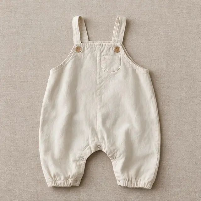 Pinafore Pocket Overalls