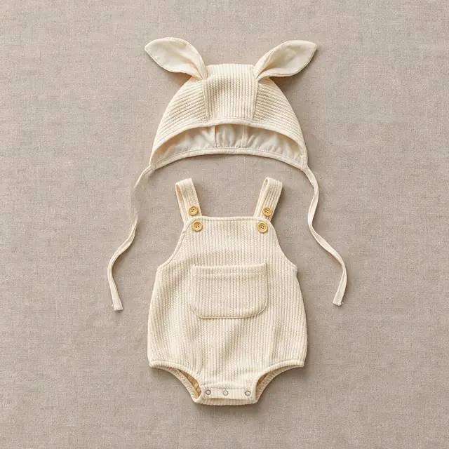 Bunny Ear Bonnet Set