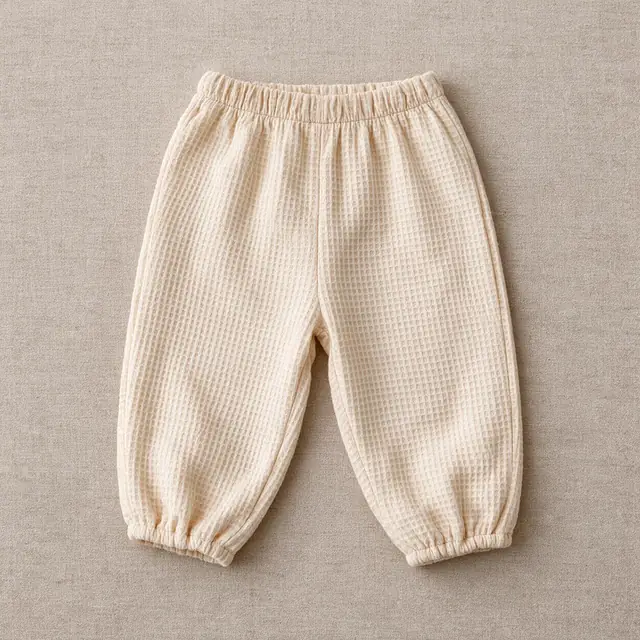 Waffle Cuff Pants