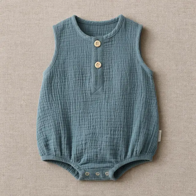 Puckered Bubble Romper