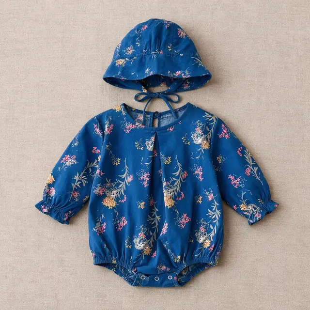 Bluebell Bonnet Romper
