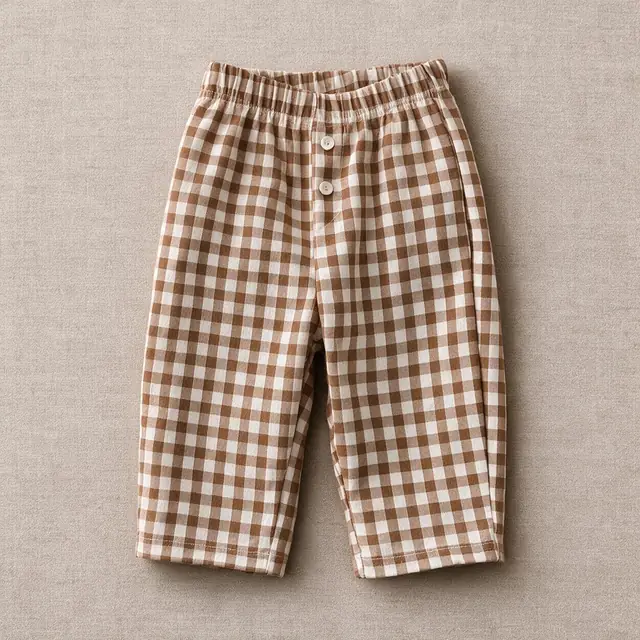 Khaki Grid