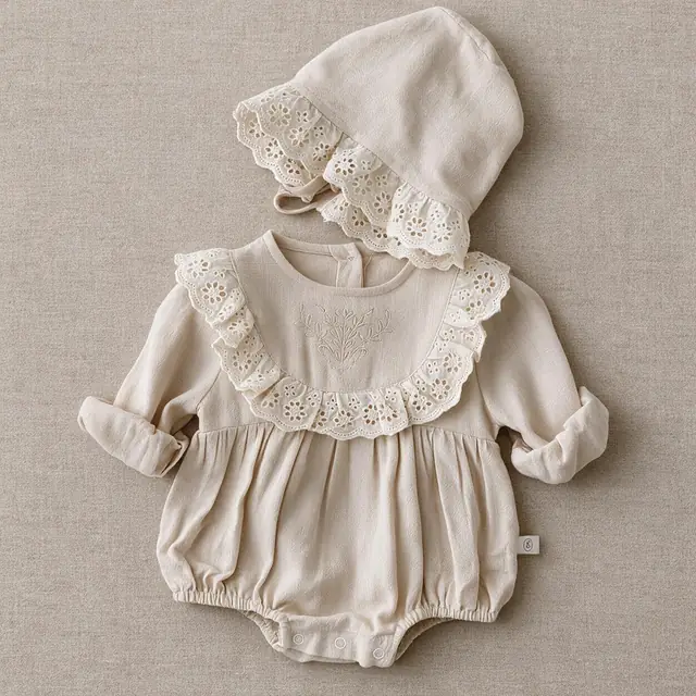 Hawthorn Lace Romper
