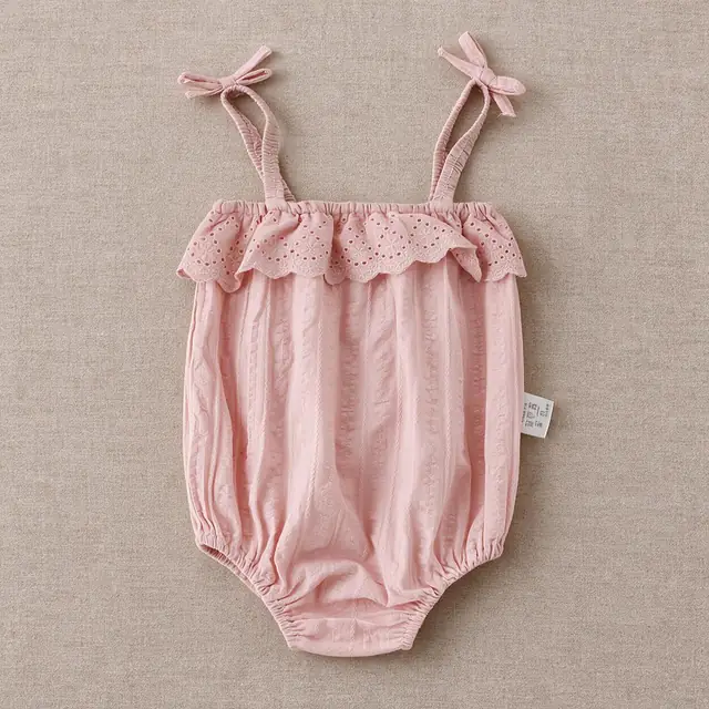 Broderie Ribbon Bubble Romper