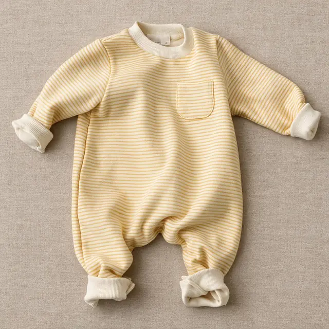 Ticking Pocket Sleepsuit