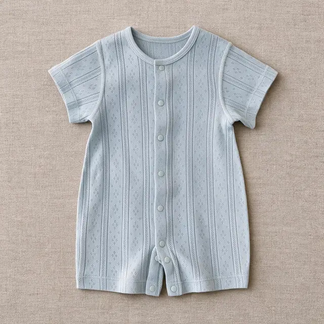 Openwork Column Romper