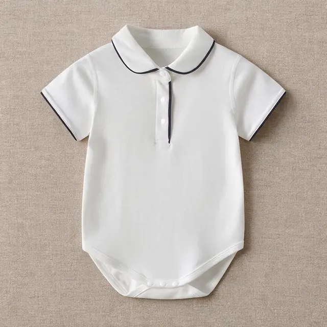 Little Piped Bodysuit