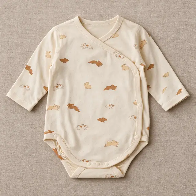 Storybook Rabbit Wrap Bodysuit