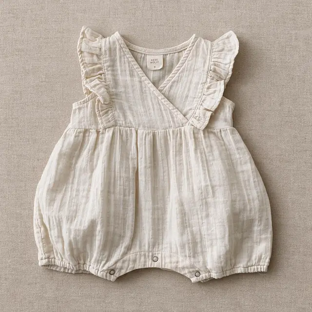Petal Wrap Romper