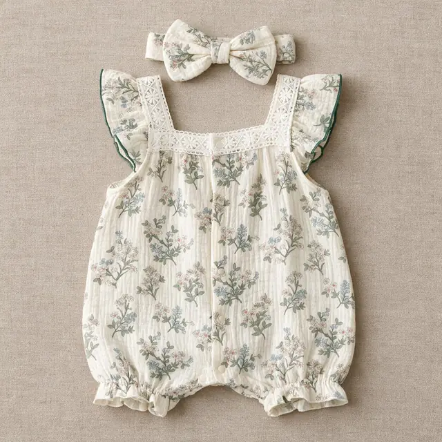 Meadow Heirloom Romper
