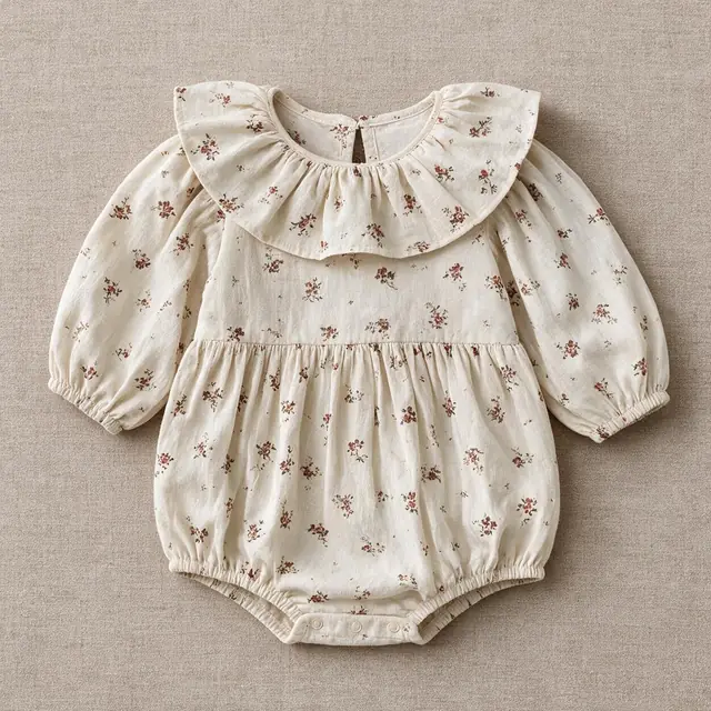 Posy Collar Romper