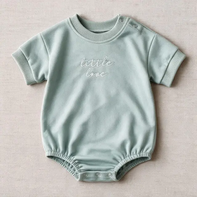 Darling Script Bubble Romper