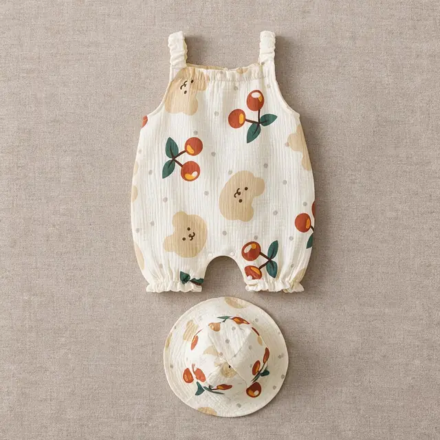 Orchard Cherry Romper Set