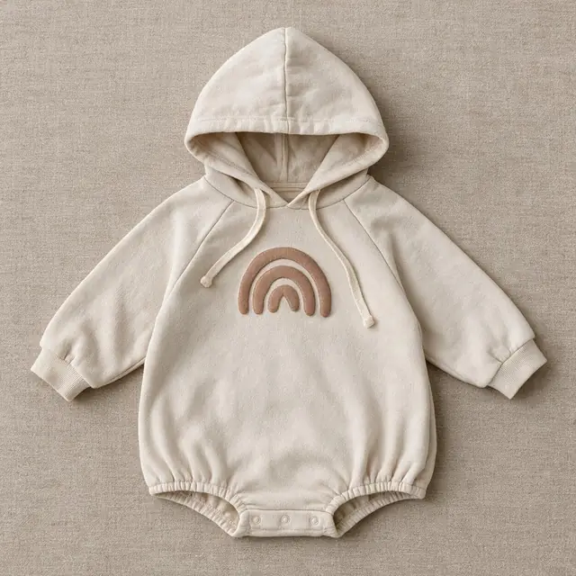 Nursery Arch Hooded Bubble Romper