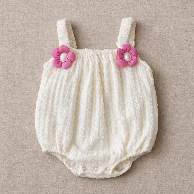 Rosebud Strap Romper