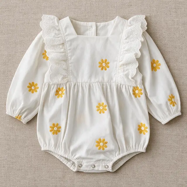 Oxeye Bib Bubble Romper