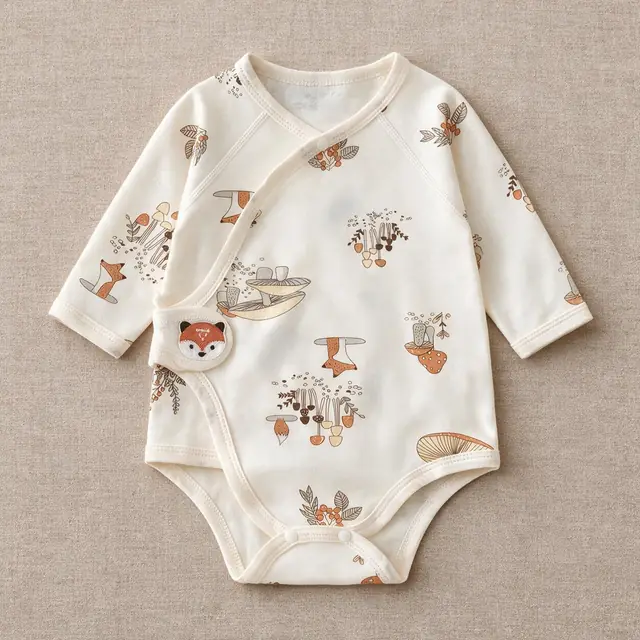 Hedgerow Fox Wrap Bodysuit
