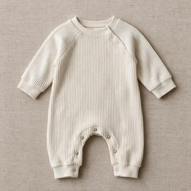 Ribbed Raglan Jumpsuit