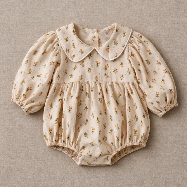 Bluebell Piped Bubble Romper
