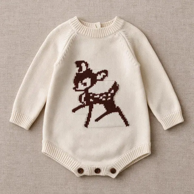 Storybook Fawn Bubble Romper
