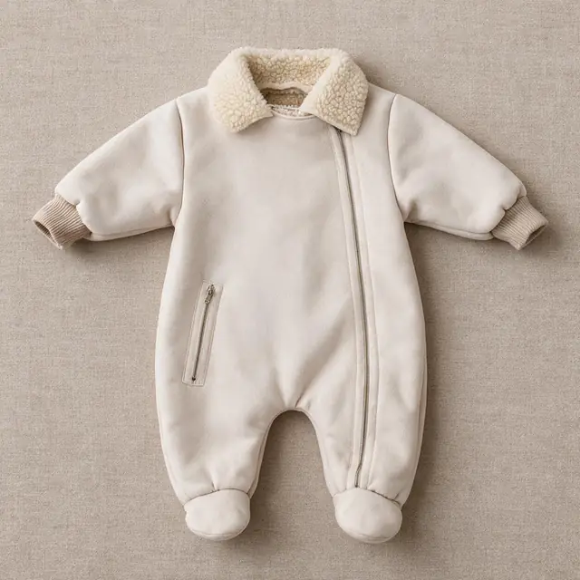 Sunday Collar Footed Sleepsuit