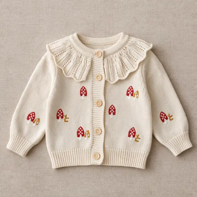 Hedgerow Toadstool Cardigan