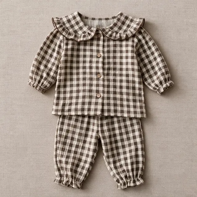 Coffee Gingham