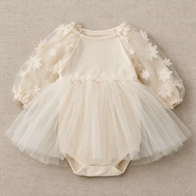 Wildflower Petal Bubble Romper
