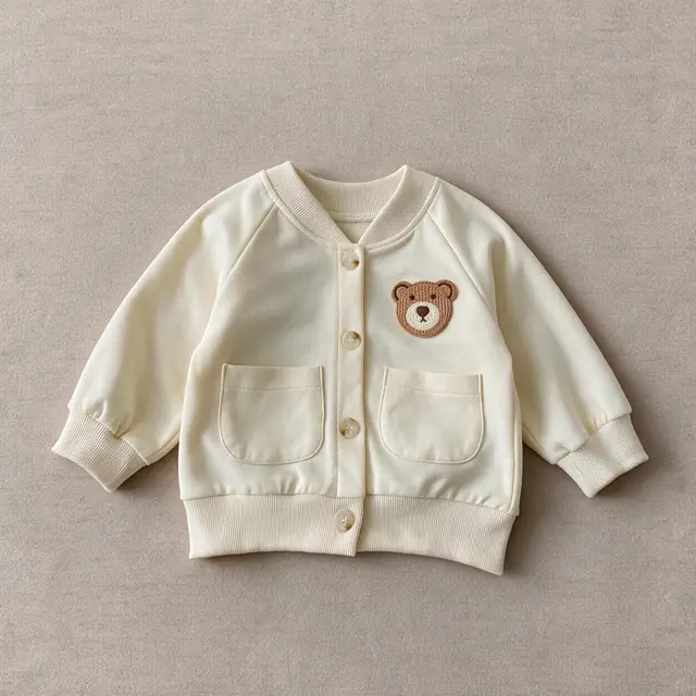 Teddy Patch Cardigan