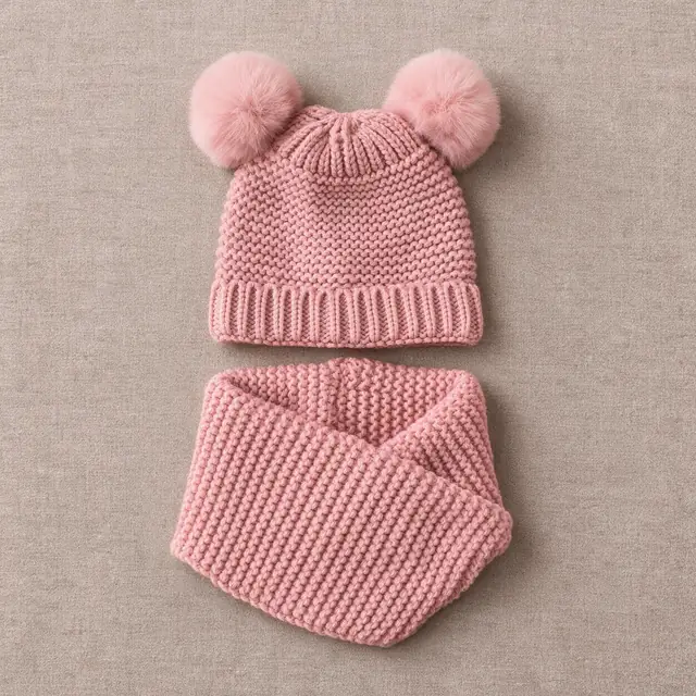Teddy Pompom Set