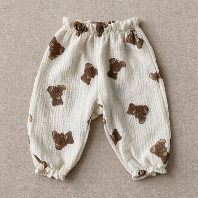 Teddy Frill Pants